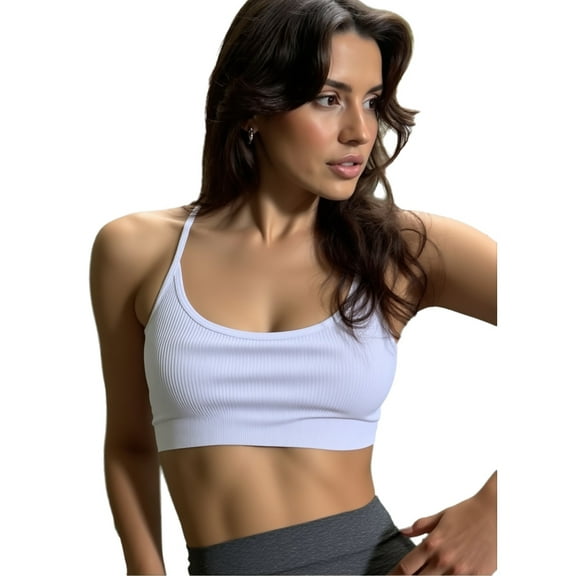 MINTREUS Bras for Women - Padded Seamless Support Bra for Yoga Gym Workout Fitness