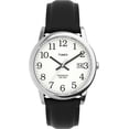 thumbnail image 1 of Reloj Timex Easy Reader T2H281, correa de piel negra de 35 mm, 1 of 5
