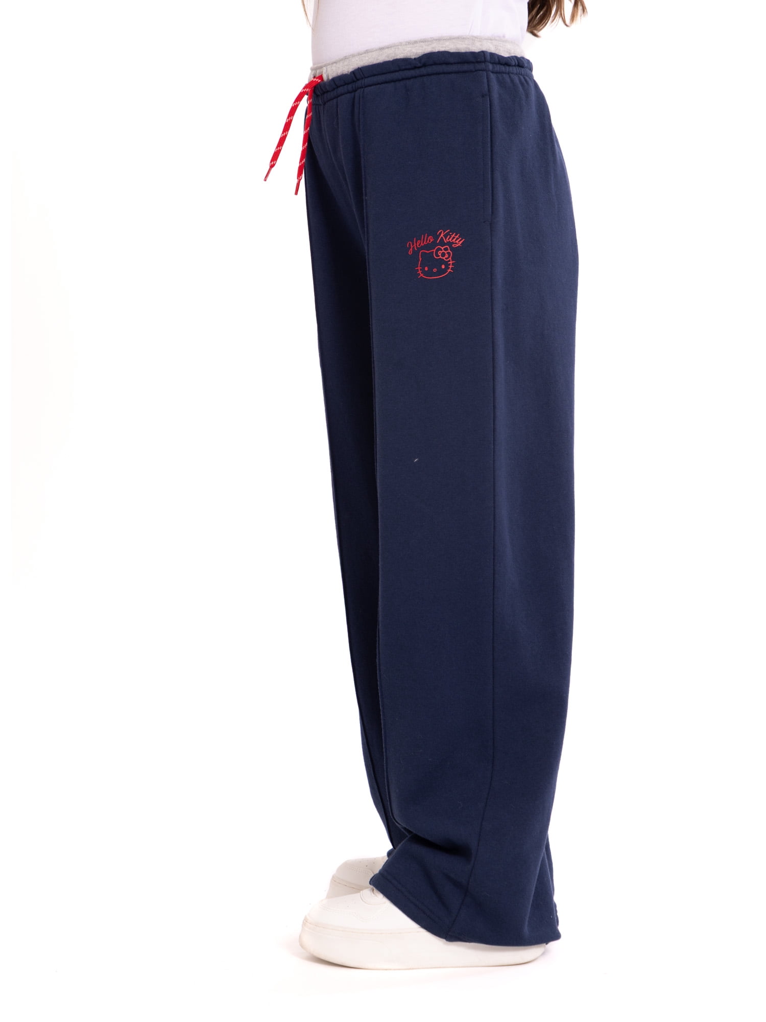 Wonder Nation x Hello Kitty Girls Graphic Sweatpants, Sizes 4-16