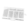 thumbnail image 4 of HEALEEP 450Pcs Hardware for Wig Making Set Light Grey Stainless Steel Sewing and Blocking Tools, 4 of 8