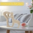 thumbnail image 4 of Unique Bargains Dog Statue Decorations Cute Dog Decor for Office Living Room Bedroom Home Brown, 4 of 7
