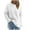 White, variant on Womens Oversized Sweater Loose Long Sleeve Crew Neck Knit Tops Winter Casual Solid Color Pullover Sweatshirts (Black XL)