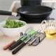 thumbnail image 2 of Tablero De Almacenamiento De Cubiertos De Silicona Con 4 Ranuras, Cucharas, Cuchillos, Tenedores, Soporte Para Cubiertos, Estante De Cocina Para Comedor De Cocina Cateissary HA026444-01, 2 of 7