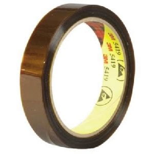 3M Low Static Polyimide Tape 5419 1/2" X 36 Yards 2.7 Mil