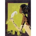 thumbnail image 3 of Johanna 14x18 Black Modern Framed Museum Art Print Titled - La lettre damour II, 3 of 5