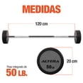 thumbnail image 4 of Barra De Ejercicio Fitness Altera BR50Lb – 01 Peso 50LBS, 4 of 6
