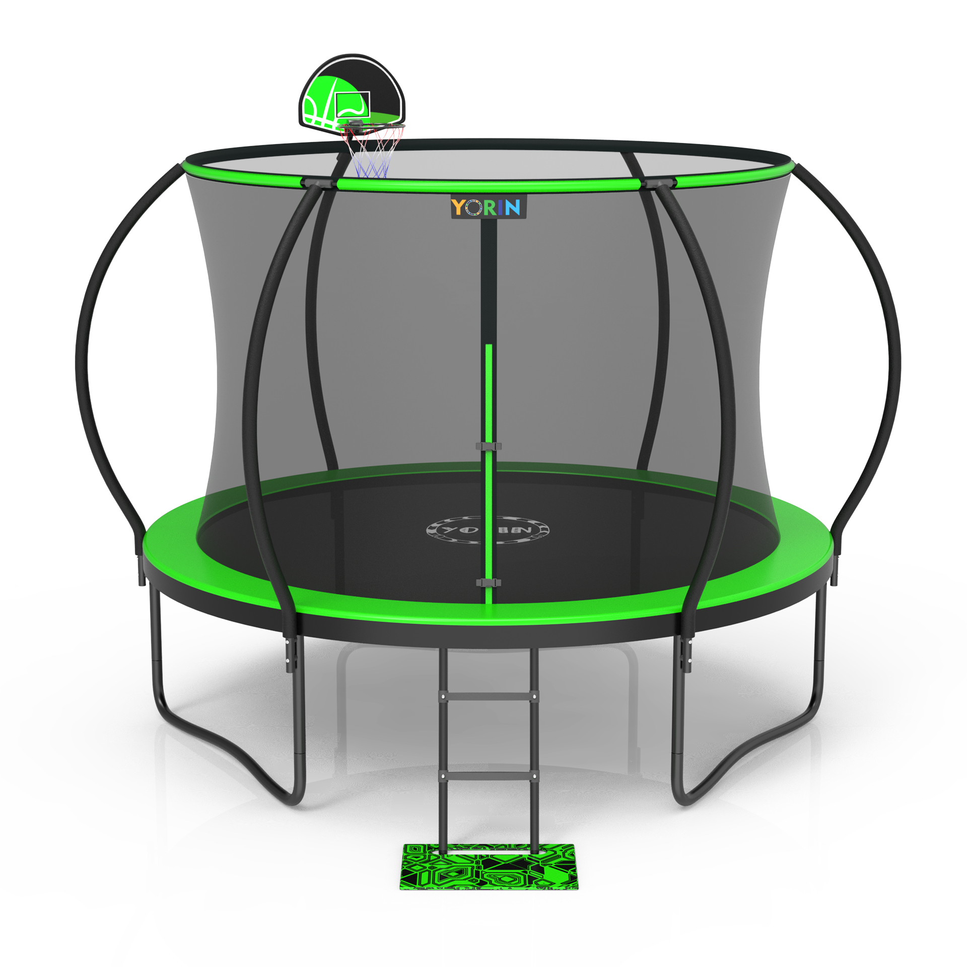 YORIN Trampoline for 34 Kids, 10FT Trampoline for Adults with