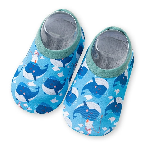 Blue Whale Childrens Water Shoes JIASUQI Aqua Beach Boating Water