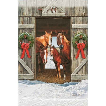 Bright Morning Horses And Colt Christmas Barn 16 Boxed Holiday Cards Envelopes Bright Morning Horses And Colt Christmas Barn 16 Boxed Holiday Cards Envelopes