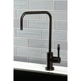 thumbnail image 2 of Kingston Brass KS6195NKL Nustudio Single-Handle Cold Water Filtration Faucet, Oil Rubbed Bronze, 2 of 5