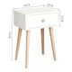 thumbnail image 3 of Buro practico minimalista recamara sala MDF color blanco, 3 of 8