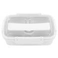 thumbnail image 1 of Portable Lunch Box, Food Grade 4 Compartments Matching Tableware Easy  Lunch Box  For Adults For Picnic White, 1 of 8