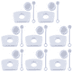 thumbnail image 1 of Juego Tapones Silicona para Derrames Reutilizables Cup 1.0/2.0 () Blanco, 1 of 8