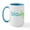 White/Blue Inside, variant on CafePress - Biodegradable Large Mug - 15 oz Ceramic Large White Novelty Mug