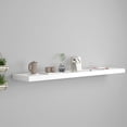 thumbnail image 2 of Casafoyer Floating Wall Shelf White 47.2"x9.3"x1.5" MDF, 2 of 3