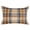Blue, Brown, Beige, variant on Warm Brown Checked Throw Pillow Cover 16 x 24 Inch Decorative Pillow Cover Fall Farmhouse Buffalo Plaid Lumbar Pillowcase Seasonal Rectangle Cushion Case for Couch Sofa Bed Living Room