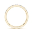 thumbnail image 3 of ANGARA IGI Certified Lab Grown 1.48 Ct Diamond Double Ring for Women in 14K Yellow Gold (Size-2.75mm| Color-F-G| Clarity-VS) | April Birthstone, Anniversary, Jewelry Gift for Women | Diamond Ring, 3 of 4