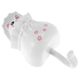 thumbnail image 4 of Lucky Bag Cat Gancho De Pared Adhesivo De Plástico Adorable Sin Perforación Decoración Almacenamiento Colgador De Pared Para Dormitorio Porche Cocina Azul matsuzay HA026761-03, 4 of 6