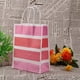 thumbnail image 5 of Mumusuki 25 Bolsas de Regalo duraderas de Papel Kraft para Fiestas, Compras, Bodas, Caramelos, Bolsa con asa, Rosado, 1 bolsa de regalo Spptty decoración hogareña, 5 of 7
