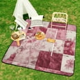 thumbnail image 6 of Bohemian Color Waterproof Picnic Blanket with Foldable Zipper, Suitable for Outdoor Use, Suitable for Travel, Camping, Beaches, Parks, Grasslands, Picnic Blanket Accessories, 6 of 7