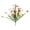 C, variant on Artificial Daffodil Outdoors, Artificial Outdoors Plastic Plants Spring Summer Decoration for Home Garden Porch, Sunset Forget-Me-Not