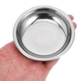 thumbnail image 5 of BRIGHTFUFU 10 Pcs Mini Stainless Steel Sauce Bowls Round Dipping Plates Seasoning Dishes Small Dressing Containers Soy Sauce Containers, 5 of 8
