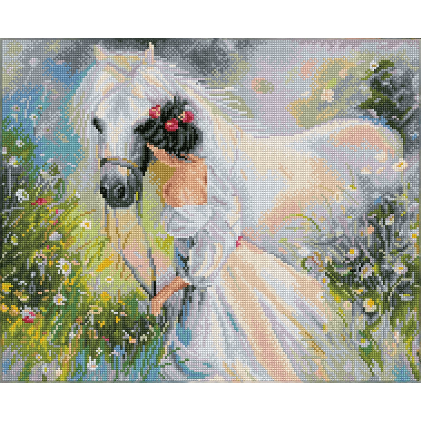Diamond Dotz Field of dreams Diamond Painting Kits for Adults - Diamond Art Kits a Relaxing Creative Craft Kit with Dotz Gems 16.1x19.7
