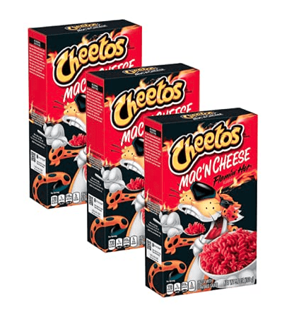 Cheetos Mac and Cheese Flaming Hot pack of 3