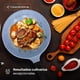 thumbnail image 4 of Batería De Cocina Blue Sky Con Recubrimiento Antiadherente De Cerámica Y Diseño Marmoleado Color Azul 4 piezas- Queen Sense, 4 of 7