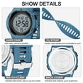 thumbnail image 3 of Reloj deportivo GOLDEN HOUR Waterproof Digital para hombre, 3 of 8
