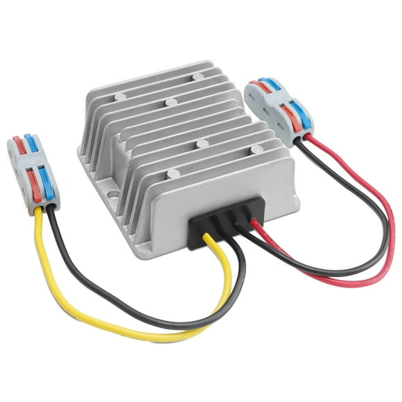 Convertisseur Régulateur DC/DC 24V Réduction à 12V 20A 240W Réducteur de Basse Tension Transformateur Étanche Voiturette de Golf Club Voiture