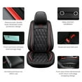 thumbnail image 6 of OTOEZ Universal Car Seat Covers 5 Seats Full Set Automotive Leather Car Seat Cushion Waterproof Front Rear Seat Cover Protector, 6 of 10