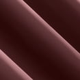 thumbnail image 4 of Sun Zero Nolan Energy Efficient Blackout Grommet Single Curtain Panel, 54" x 108", Wine, 4 of 4