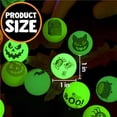 thumbnail image 4 of Joyfy 100 Pcs Halloween Toys for Kids,20 Designs Glow in The Dark Bouncy Balls for Trick or Treate Bags, Goodies Bags Fillers, Halloween Party Favors, 4 of 7