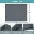 thumbnail image 2 of HBlife Silicone Under Sink Mats for Kitchen Waterproof, 28" x 22" Under Sink Tray Organizer, 2 of 7