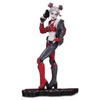 Harley Quinn Red White & Black 7 Inch Statue Figure Comic Series - Harley Quinn by Joshua Middleton