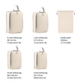 thumbnail image 4 of weibbin Portable Travel Organizer Bag Compressed Five Piece Set Of Toiletries Cosmetics Clothes Shoes Compressed Storage Bag, 4 of 7