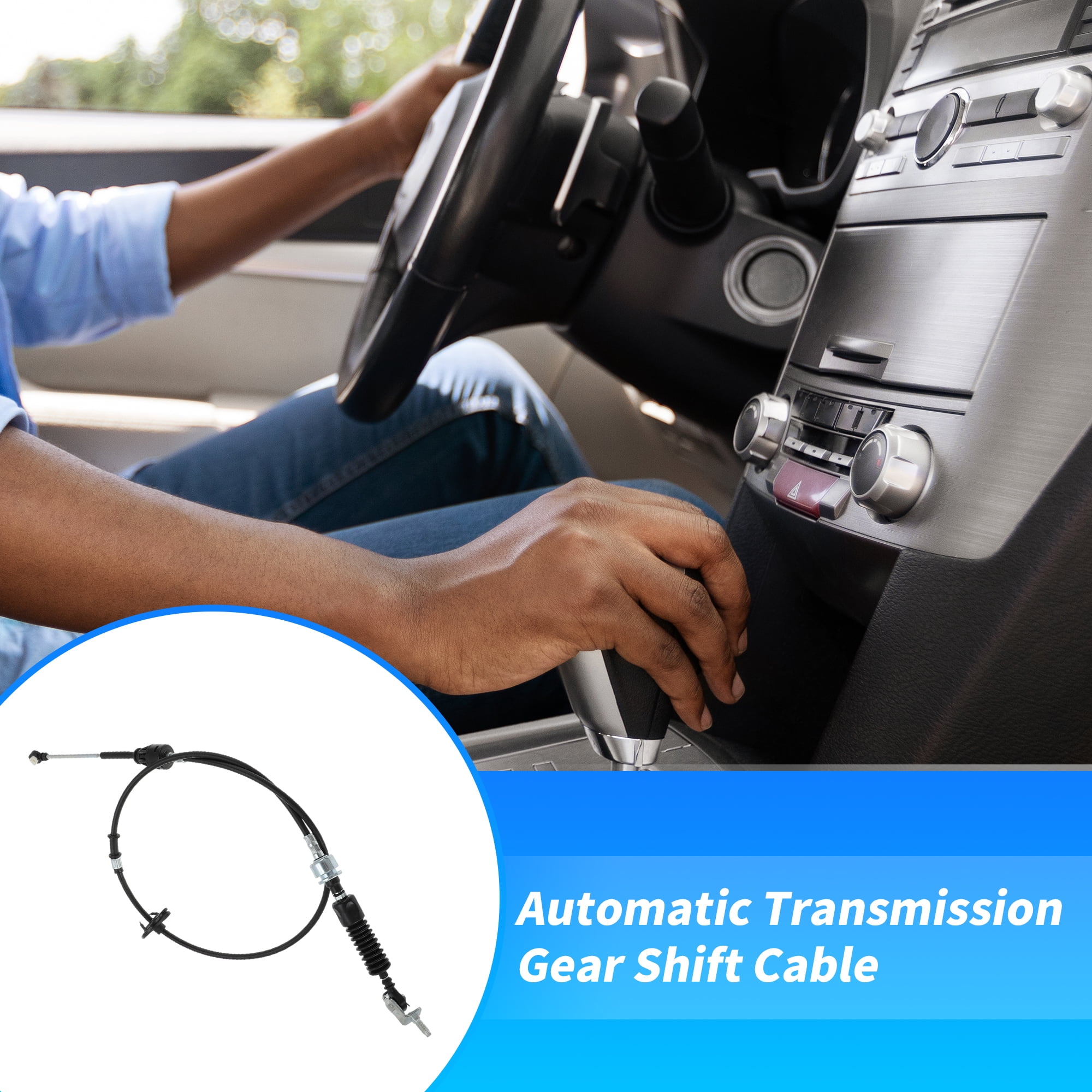 Unique Bargains Automatic Transmission Gear Shift Cable for Toyota Tundra 2000-2004