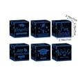 thumbnail image 3 of Dvkptbk 6 Pack Paper Gift Boxes Graduation Party Decorations DIY Boxes for Parties Weddings Decorative Storage Boxes for Small Gifts Candy Jewelry, 3 of 6