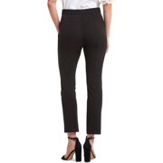 H Halston Womens Embellished Belted Dress Pants