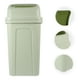 thumbnail image 2 of BRIGHTFUFU Cubo de basura para baño con tapa abatible, cubo de basura para baño, cubo de basura para cocina, 2 of 8