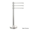 thumbnail image 4 of Allied Brass Clear Brass Vanity Top 3-swing Arm Guest Towel Holder, 4 of 5