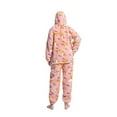 thumbnail image 4 of Unisex Adult Onesie Pajamas Cute Thickened Couples Fuzzy Long Sleeve Zip up Sleepwear Jumpsuit Matching Pjs Loungewear Pink M, 4 of 6