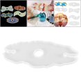 thumbnail image 4 of Juego de moldes de resina con soporte de vidrio 2 piezas Kit de bandeja portabotellas perfecl, 4 of 8
