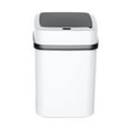 thumbnail image 1 of Smart Trash Can Automatic Infrared Sensor Induction Bedroom Restroom Bucket Intelligent Rubbish Bin with Lid Waste Garbage Dustbin with Button Switch 13L, 1 of 7