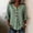 Green, variant on 3/4 Sleeve Linen Tops Cotton Blouses for Women Womens Linen Tops Plus Size Linen Tops Summer Linen Shirts for Women Linen Top Summer Oversized Casual Sweater Peasant Blouse Green L