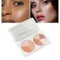 thumbnail image 4 of Highlighting Powder, Facial Highlighter Palette 0.3oz Glitter  For Daily, 4 of 8