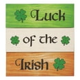 thumbnail image 4 of Jennygems Shamrock Wooden Block Set, St. Patrick's Day Decor for Shelf or Tiered Tray, 5.5 x 2 x 0.75 in, 4 of 9