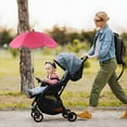 thumbnail image 7 of Adjustable Sun Shade Umbrella with Clamp for Strollers, Beach Chairs, and Wheelchairs - Foldable Travel Umbrella for Toddlers, 7 of 7