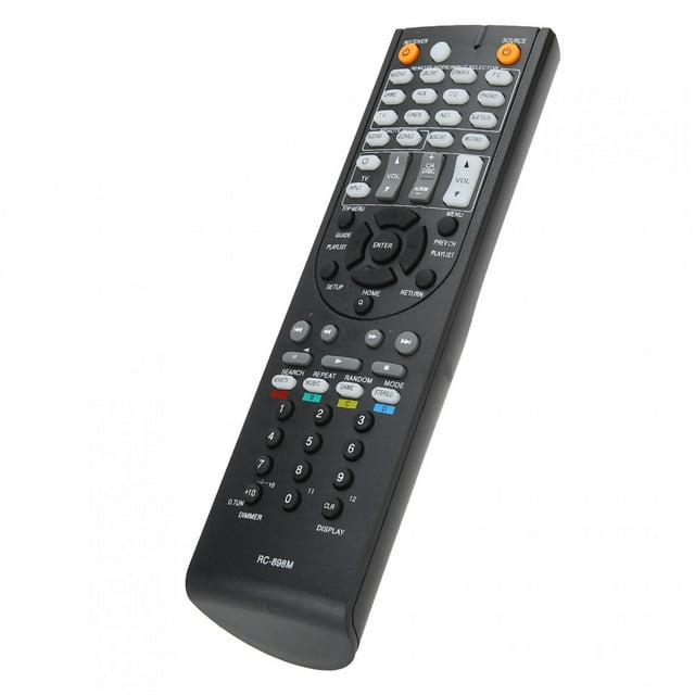 Ccdes Control Remoto TV Rc-898M Reemplazo del Controlador Remoto AV para Onkyo Tx-Nr646 Tx-Nr747 Tx-Nr545